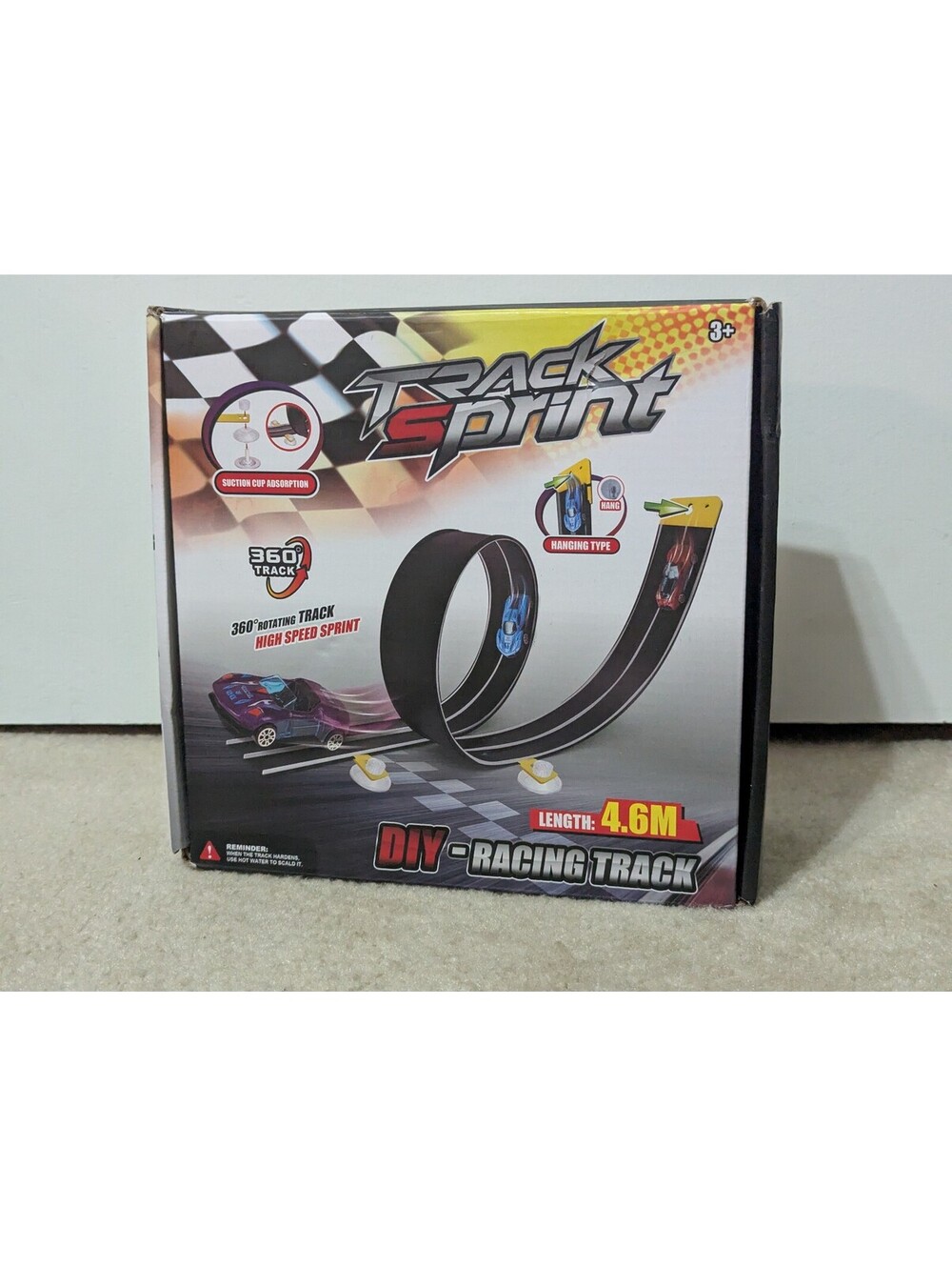 Track Sprint DIY Racing Track 4.6M